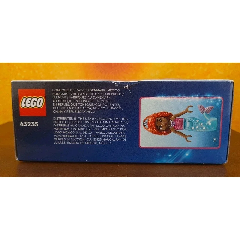 Lego Disney 43235 Ariel's Music Stage Building Toy NIB 60 pieces Little Mermaid - Picture 5 of 8